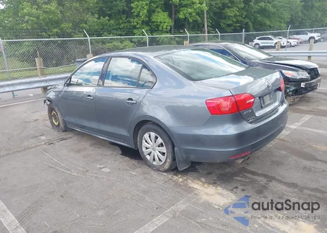 2014 Volkswagen Jetta 2.0L S из США, поврежденный, VIN 3VW2K7AJ3EM227865